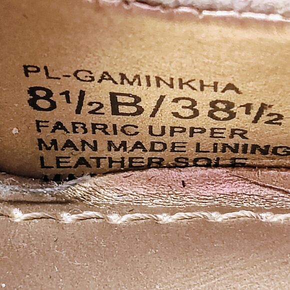 BCBG NEUTRAL Snake Skin Pumps Size 8.5 - BEAUTIFUL - Ivory Tan - Approx 4" heel - Picture 11 of 12